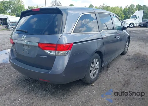 2016 Honda Odyssey Se z USA, uszkodzony, nr VIN 5FNRL5H34GB066606